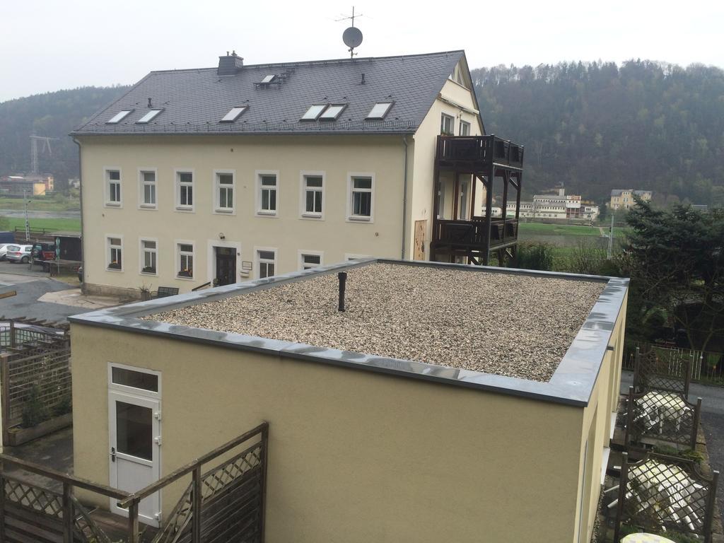 Pension Hoenel-Hof Бад Шандау Екстериор снимка
