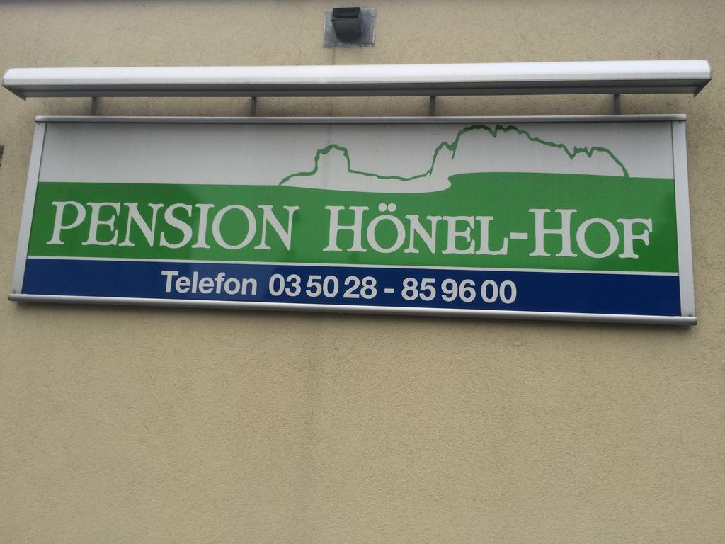 Pension Hoenel-Hof Бад Шандау Екстериор снимка
