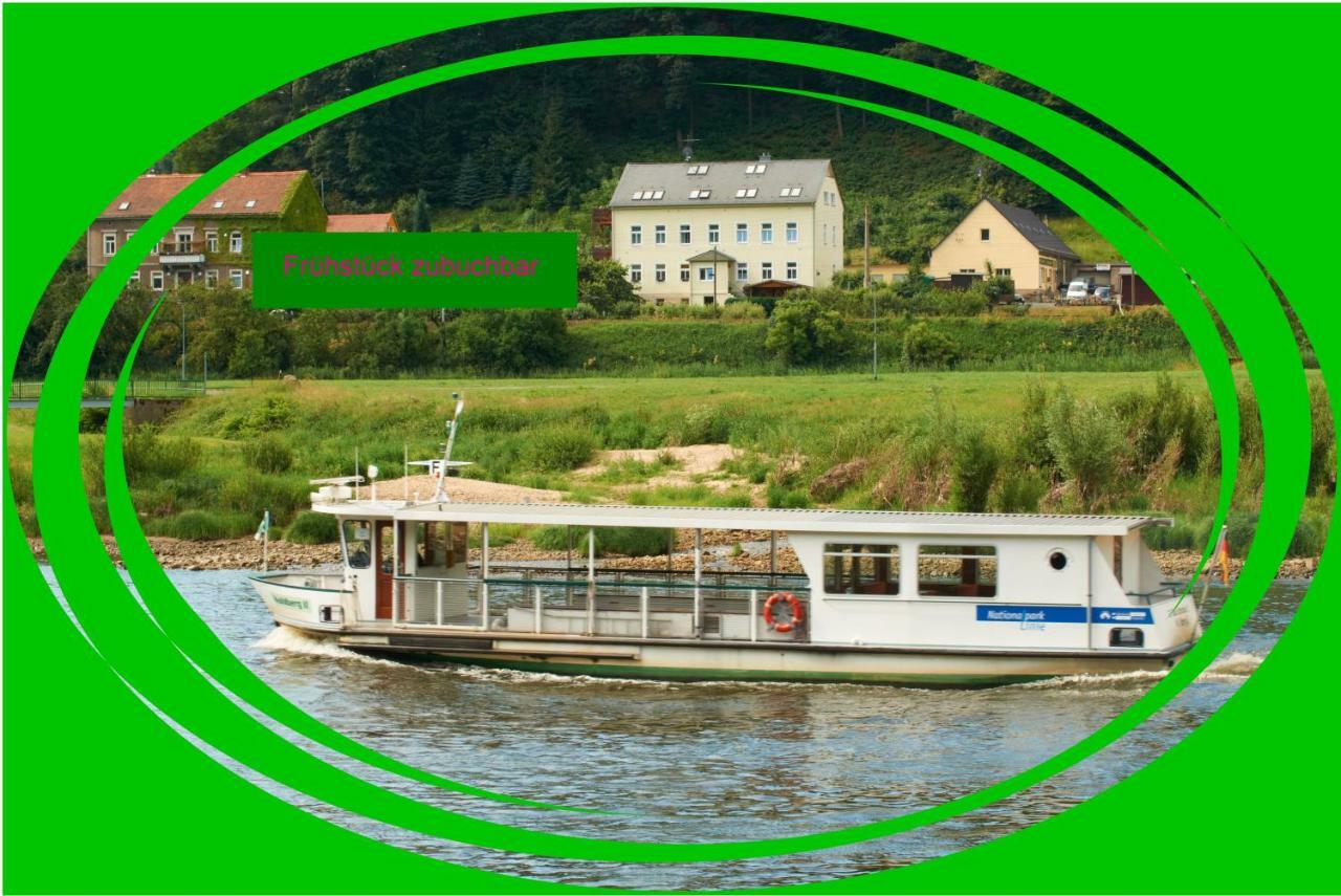 Pension Hoenel-Hof Бад Шандау Екстериор снимка